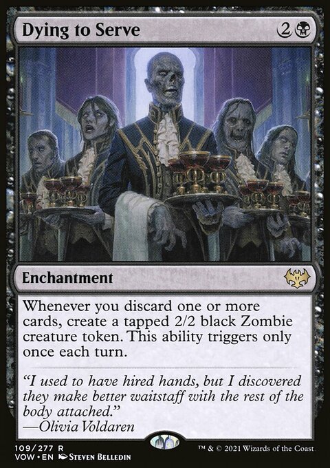 Dying to Serve [Innistrad: Crimson Vow]