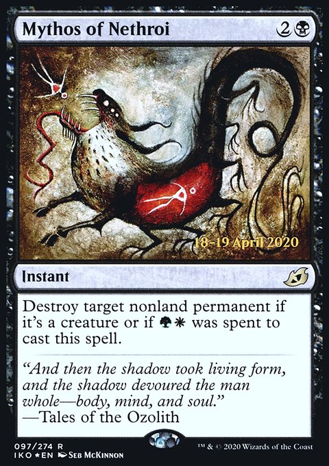 Mythos of Nethroi [Ikoria: Lair of Behemoths Prerelease Promos]