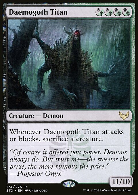 Daemogoth Titan [Strixhaven: School of Mages]