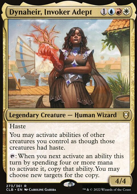 Dynaheir, Invoker Adept [Commander Legends: Battle for Baldur's Gate]