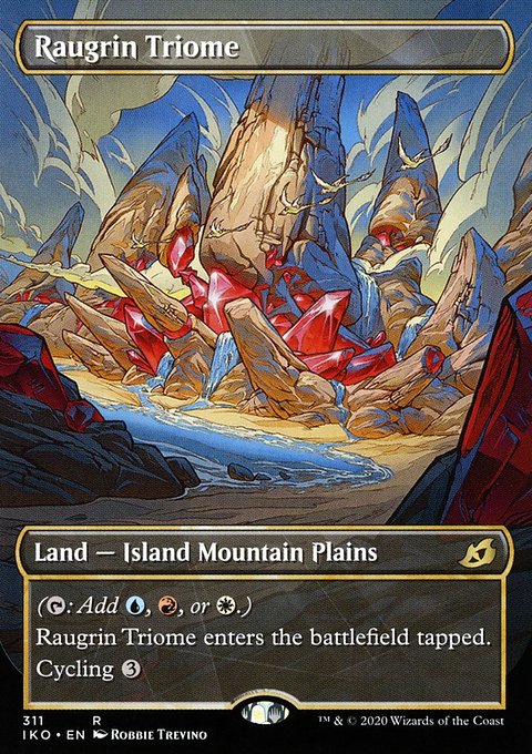 Raugrin Triome (Showcase) [Ikoria: Lair of Behemoths]