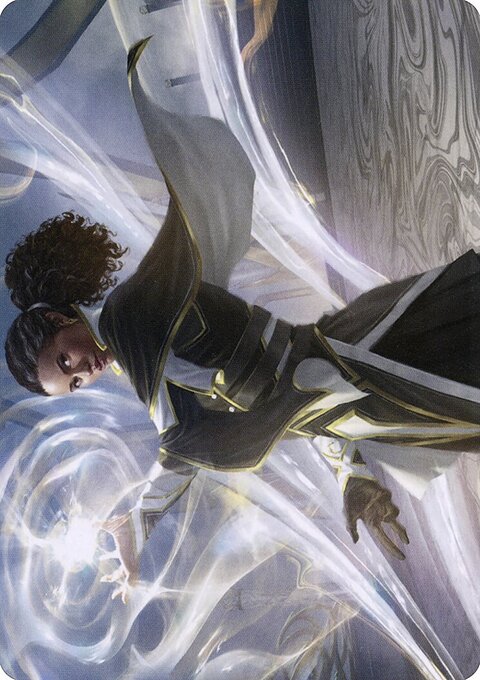 Clever Lumimancer Art Card [Strixhaven: School of Mages Art Series]
