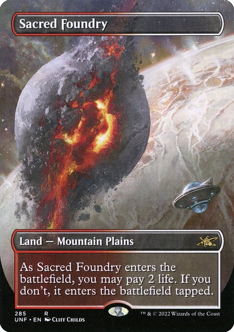 Sacred Foundry (Borderless) [Unfinity]
