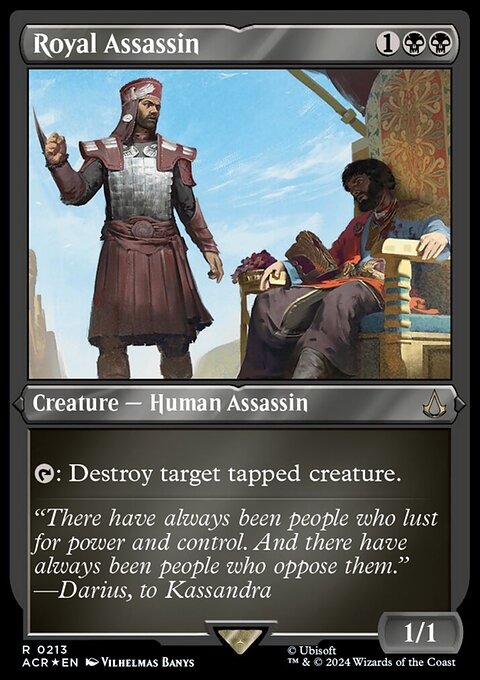Royal Assassin (Foil Etched) [Assassin's Creed]