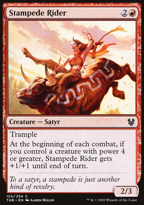 Stampede Rider [Theros Beyond Death]