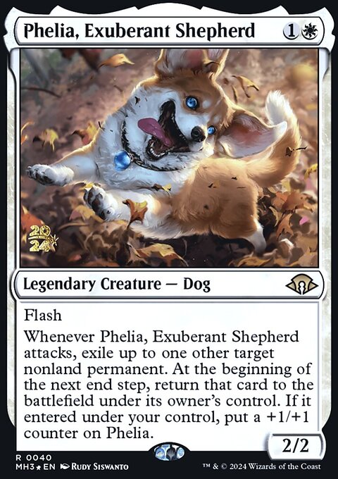 Phelia, Exuberant Shepherd [Modern Horizons 3 Prerelease Promos]
