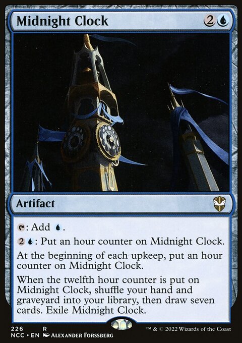 Midnight Clock [Streets of New Capenna Commander]