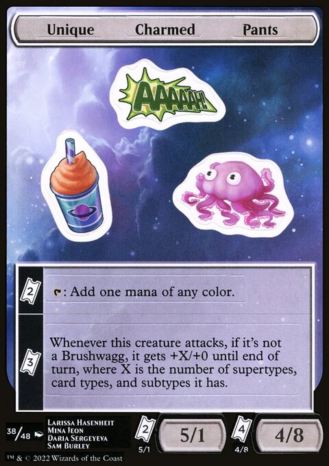 Unique Charmed Pants [Unfinity Stickers]