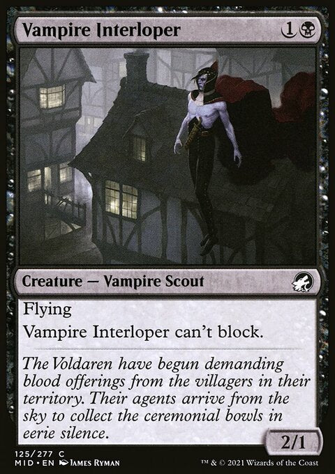 Vampire Interloper [Innistrad: Midnight Hunt]