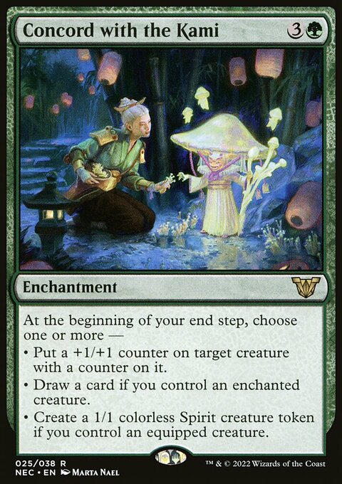 Concord with the Kami [Kamigawa: Neon Dynasty Commander]