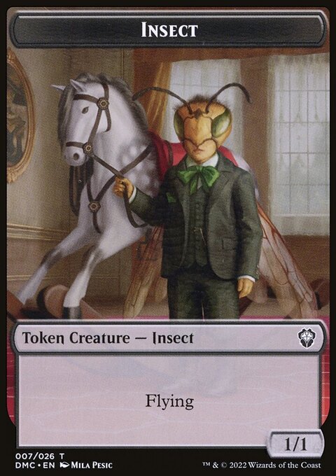 Insect Token [Dominaria United Commander Tokens]