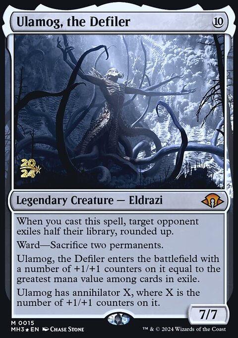 Ulamog, the Defiler [Modern Horizons 3 Prerelease Promos]