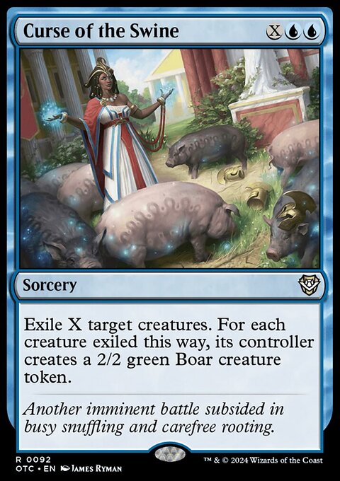 Curse of the Swine [Outlaws of Thunder Junction Commander]