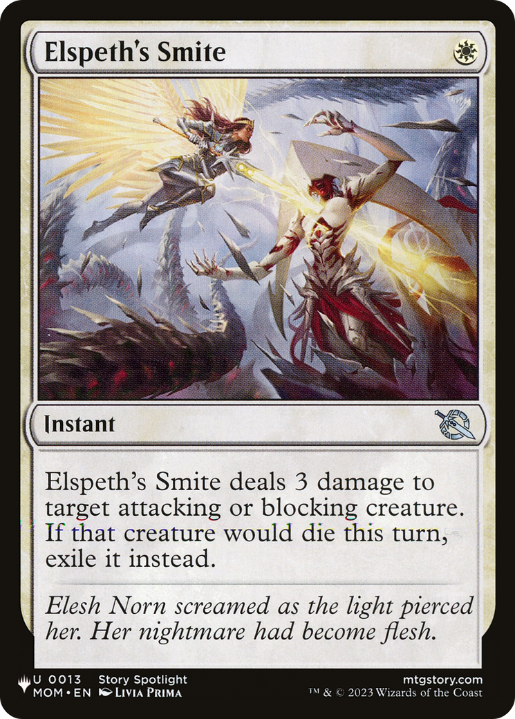 Elspeth's Smite [The List]