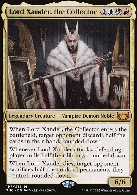 Lord Xander, the Collector (Promo Pack) [Streets of New Capenna Promos]