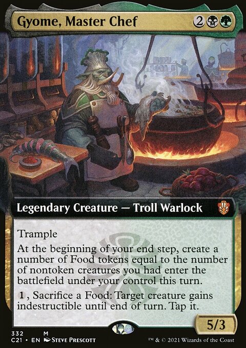 Gyome, Master Chef (Extended Art) [Commander 2021]