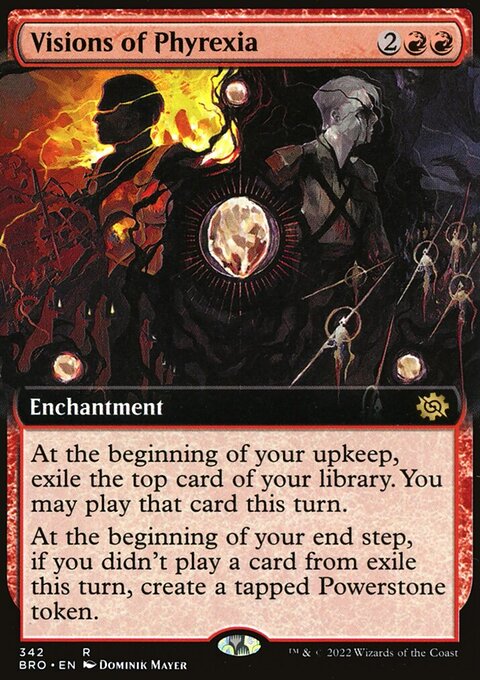 Visions of Phyrexia (Extended Art) [The Brothers' War]