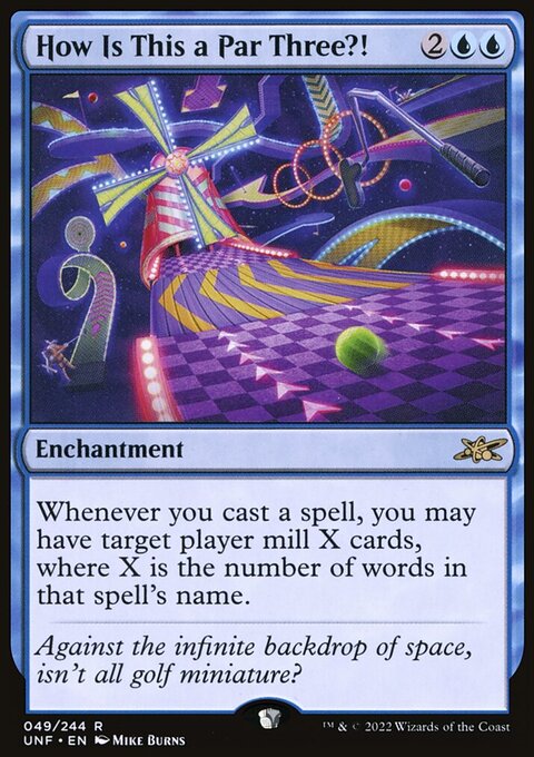 How Is This a Par Three?! [Unfinity]