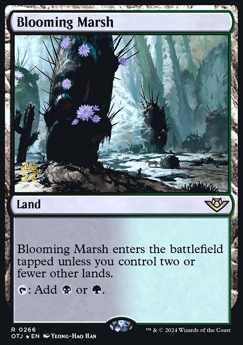Blooming Marsh (OTJ) [Outlaws of Thunder Junction Prerelease Promos]