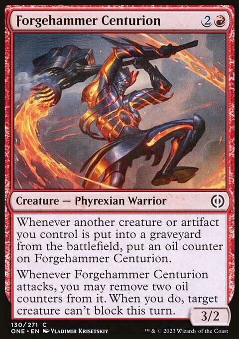 Forgehammer Centurion [Phyrexia: All Will Be One]