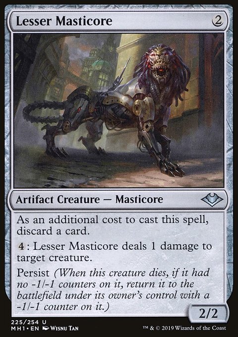 Lesser Masticore [Modern Horizons]