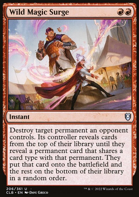 Wild Magic Surge [Commander Legends: Battle for Baldur's Gate]