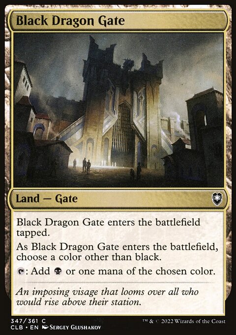 Black Dragon Gate [Commander Legends: Battle for Baldur's Gate]