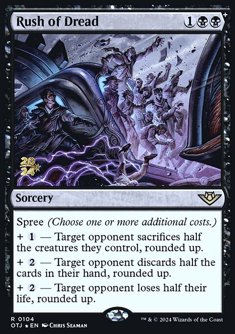 Rush of Dread [Outlaws of Thunder Junction Prerelease Promos]