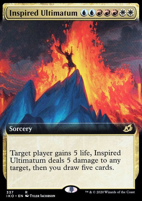 Inspired Ultimatum (Extended Art) [Ikoria: Lair of Behemoths]