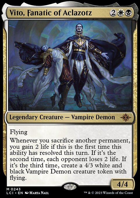 Vito, Fanatic of Aclazotz [The Lost Caverns of Ixalan]