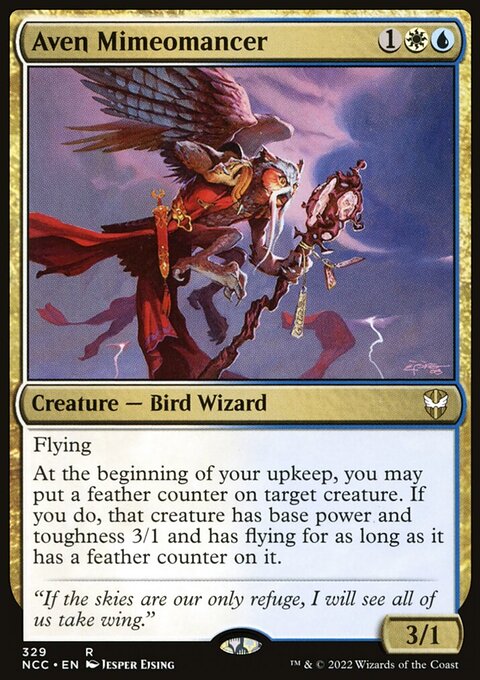 Aven Mimeomancer [Streets of New Capenna Commander]
