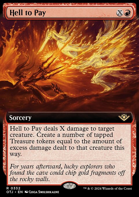 Hell to Pay (Extended Art) [Outlaws of Thunder Junction]