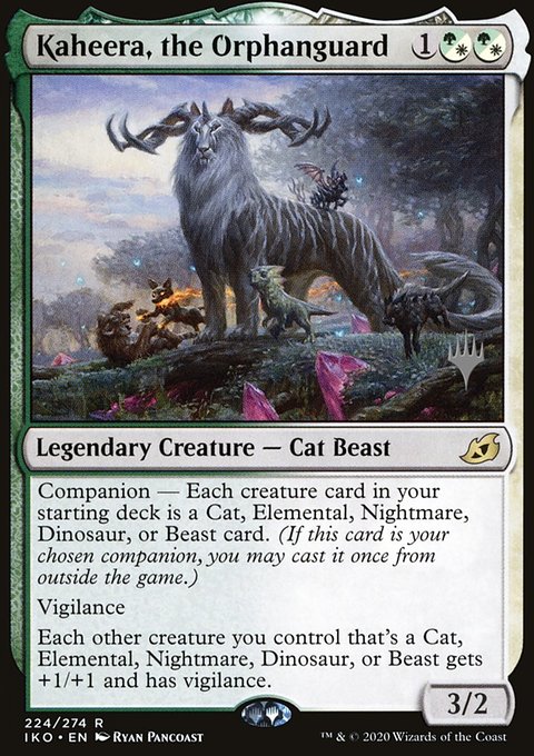Kaheera, the Orphanguard (Promo Pack) [Ikoria: Lair of Behemoths Promos]