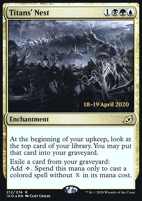 Titans' Nest [Ikoria: Lair of Behemoths Prerelease Promos]