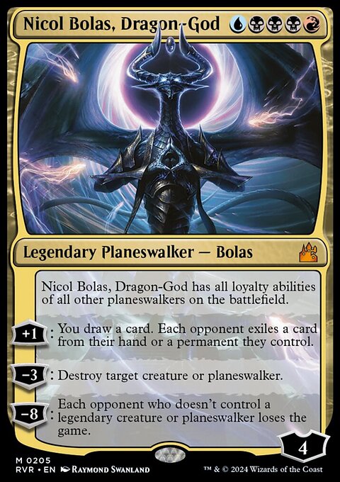 Nicol Bolas, Dragon-God [Ravnica Remastered]