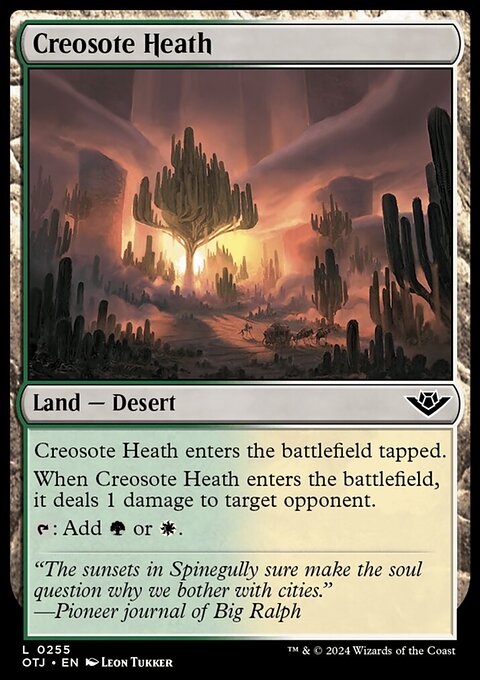 Creosote Heath [Outlaws of Thunder Junction]