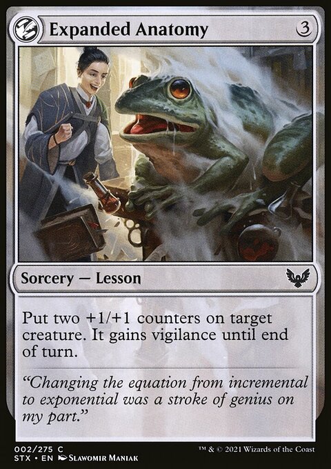 Expanded Anatomy [Strixhaven: School of Mages]