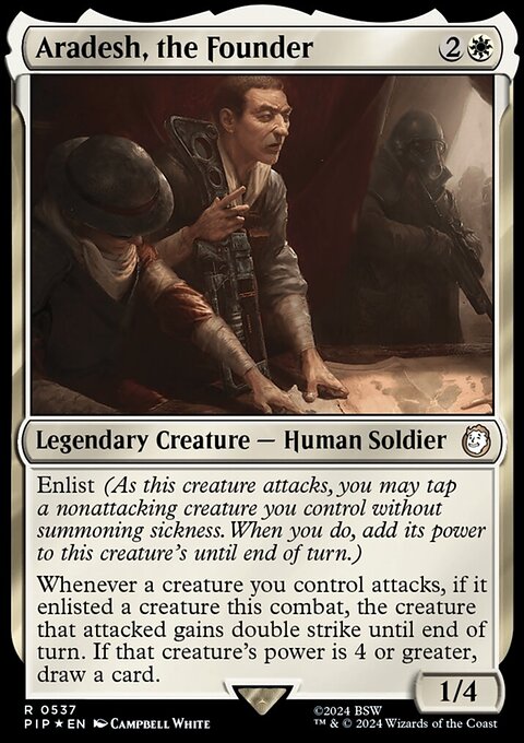 Aradesh, the Founder (Surge Foil) [Fallout]