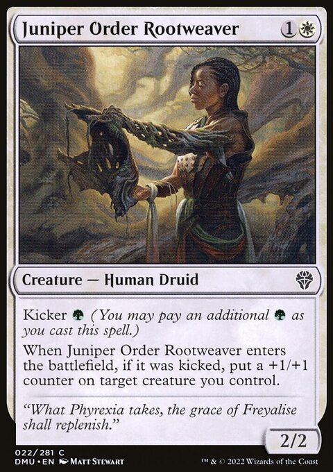 Juniper Order Rootweaver [Dominaria United]