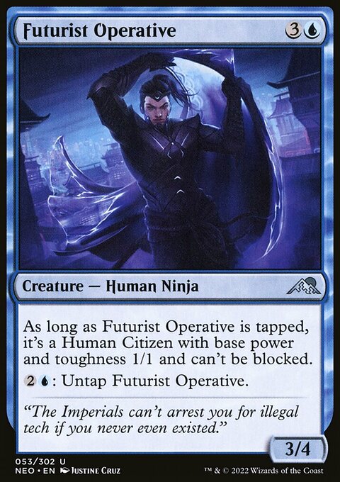 Futurist Operative [Kamigawa: Neon Dynasty]