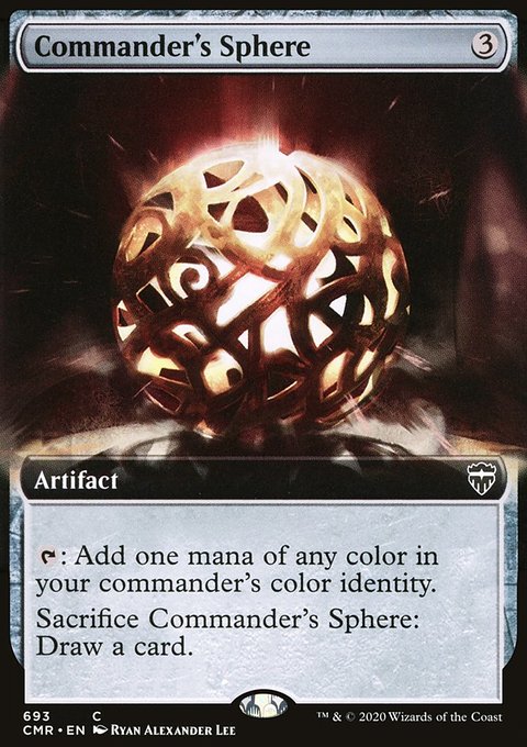 Commander's Sphere (Extended Art) [Commander Legends]