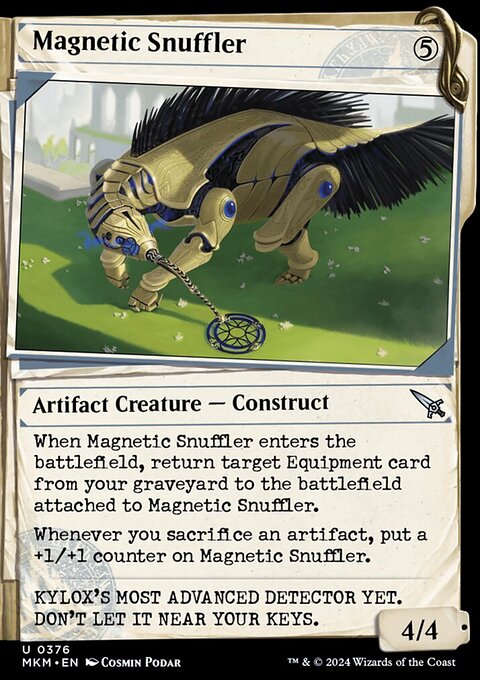 Magnetic Snuffler (Showcase) [Murders at Karlov Manor]