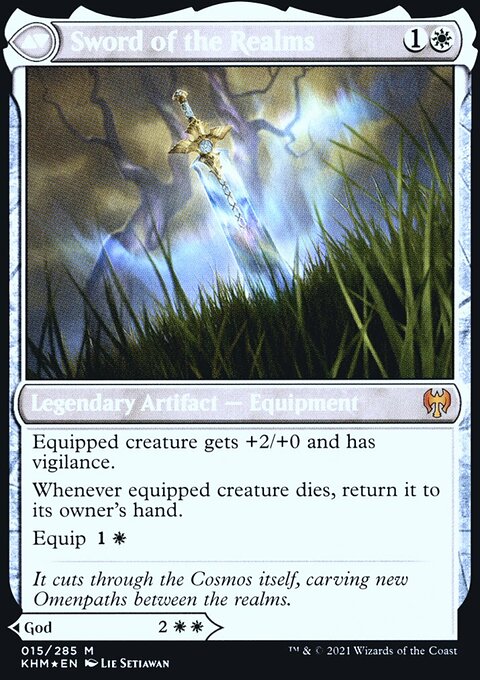 Halvar, God of Battle // Sword of the Realms [Kaldheim Prerelease Promos]