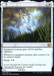 Halvar, God of Battle // Sword of the Realms [Kaldheim Prerelease Promos]