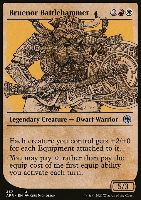 Bruenor Battlehammer (Showcase) [Dungeons & Dragons: Adventures in the Forgotten Realms]