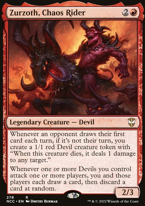 Zurzoth, Chaos Rider [Streets of New Capenna Commander]