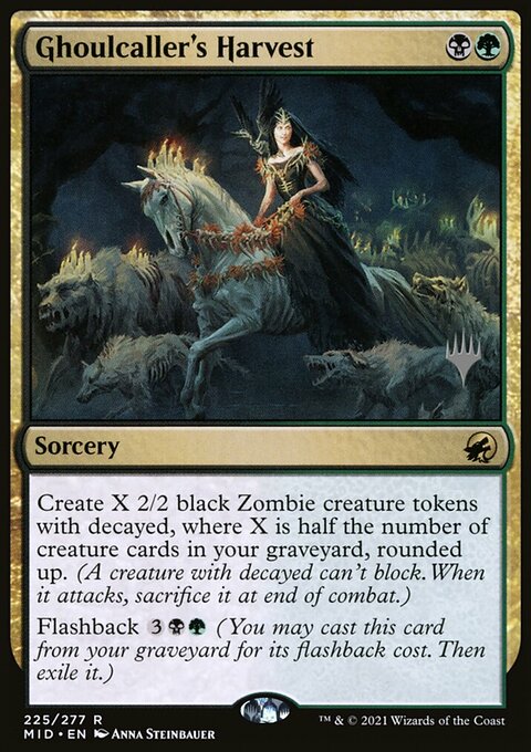 Ghoulcaller's Harvest (Promo Pack) [Innistrad: Midnight Hunt Promos]
