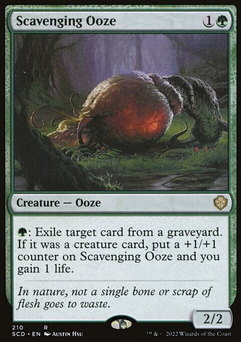 Scavenging Ooze [Starter Commander Decks]