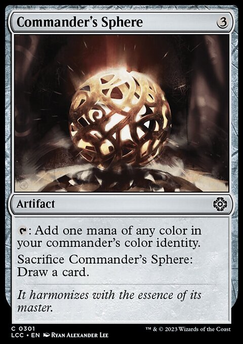 Commander's Sphere [The Lost Caverns of Ixalan Commander]
