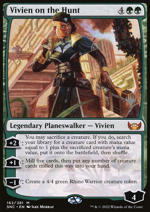 Vivien on the Hunt (Promo Pack) [Streets of New Capenna Promos]